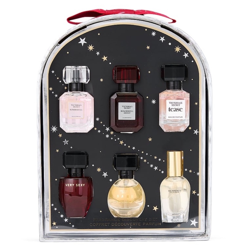 Victoria’s Secret 6 pcs  Mini Fragrance Discovery Gift Set Perfume